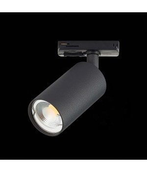 ST300.406.01 Св-к трек. Мат. черный GU10 1*50W IP20 L100xW54xH142 220V Без ламп SOLT-foto6