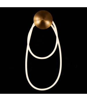 SL6102.301.30 Светильник настенный ST-Luce Латунь/Белый LED 1*30W 4000K Sagrato-foto5