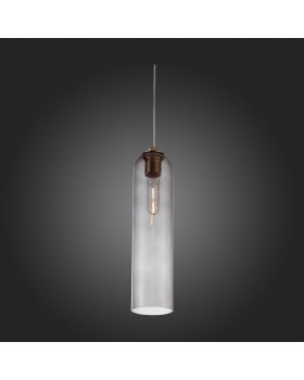 SL1145.343.01 Светильник подвесной ST-Luce Латунь/Дымчатый E27 1*60W CALLANA-foto9