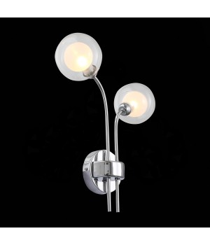 SL431.101.02 Бра ST-Luce Хром/Прозрачный, Белый G9 2*5W DUALITA-foto3
