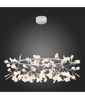 SL379.503.135 Люстра подвесная ST-Luce Белый/Белый LED 135*0,3W 3500K RAFINA-foto6