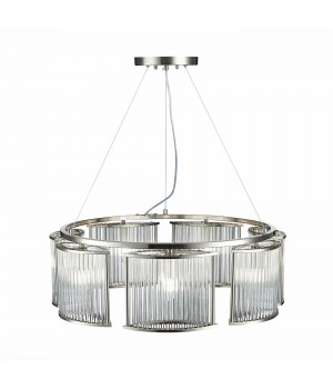 SL1627.103.07 Люстра подвесная ST-Luce Хром/Прозрачный E14 7*40W Velletri-foto11