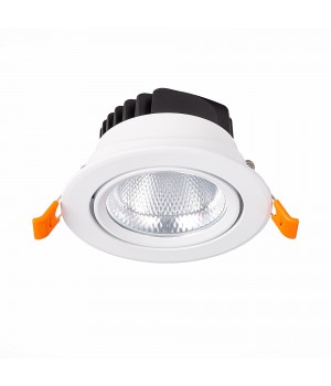 ST211.548.24.36 Св-к встр. Белый LED 1*24W 4000K 1 800Lm Ra80 36° IP20 D138xH88 220-240V MIRO-foto2