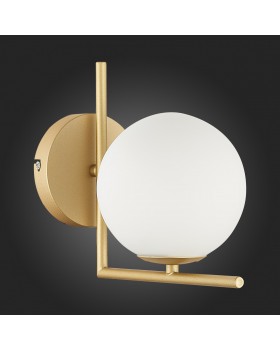 SL1148.301.01 Светильник настенный ST-Luce Латунь/Белый G9 1*5W CODDA-foto6