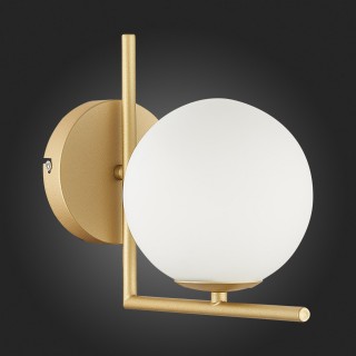 SL1148.301.01 Светильник настенный ST-Luce Латунь/Белый G9 1*5W CODDA-foto6