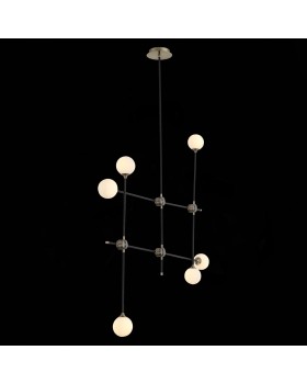 SL429.403.06 Светильник подвесной ST-Luce Черный, Золото/Белый G9 6*5W BASTONCINO-foto5