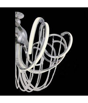 SL959.103.08 Люстра подвесная ST-Luce Хром/Белый LED 8*8W 4000K TRAVASO-foto6