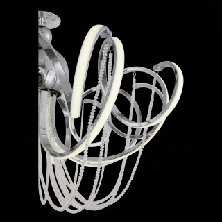 SL959.103.08 Люстра подвесная ST-Luce Хром/Белый LED 8*8W 4000K TRAVASO-foto6