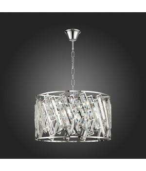 SL1103.113.08 Светильник подвесной ST-Luce Хром/Прозрачный,Хром E14 8*60W LETINA-foto6