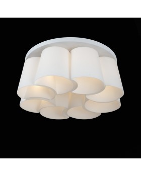 SL543.502.08 Люстра потолочная ST-Luce Серебристый/Белый E27 8*60W CHIELLO-foto2