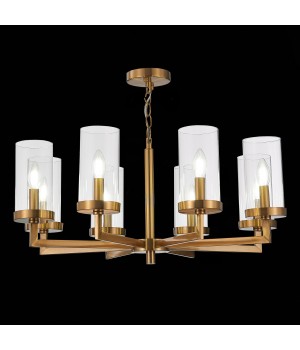 SL1171.303.08 Люстра подвесная ST-Luce Латунь/Прозрачный E14 8*40W MASINE-foto9