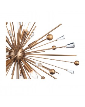 SLD011.303.08 Люстра подвесная ST-Luce Латунь, Прозрачный E14 8*40W RIVELLA-foto3