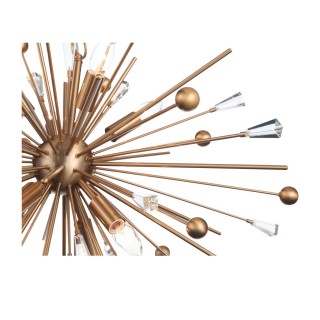 SLD011.303.08 Люстра подвесная ST-Luce Латунь, Прозрачный E14 8*40W RIVELLA-foto3