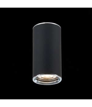 ST111.407.01 Светильник потолочный Черный GU10 1*50W D54xH105 220V Без ламп CHOMUS-foto3
