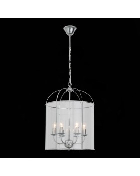 SL267.103.06 Люстра подвесная ST-Luce Хром/Прозрачный E14 6*40W ODIERNO-foto3