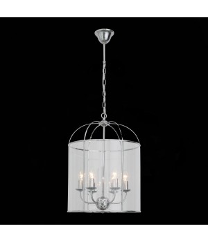 SL267.103.06 Люстра подвесная ST-Luce Хром/Прозрачный E14 6*40W ODIERNO-foto3