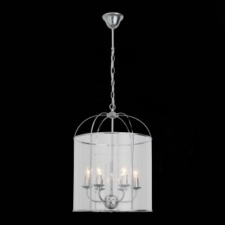 SL267.103.06 Люстра подвесная ST-Luce Хром/Прозрачный E14 6*40W ODIERNO-foto3