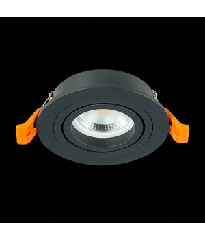 ST251.418.01 Св-к встр. Черный GU10 1*50W IP20 L90xW90xH27 220V Без ламп ST251-foto5