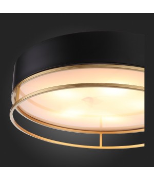 SL1127.432.05 Светильник потолочный ST-Luce Черный, Матовое золото/Белый E27 5*40W CHODO-foto12