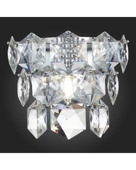 SL1631.101.01 Бра ST-Luce Хром/Прозрачный E14 1*40W Viterbo-foto5