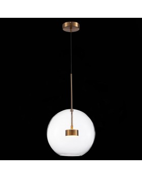 SL1133.223.01 Светильник подвесной ST-Luce Латунь/Прозрачный LED 1*14W 3000K BOPONE-foto3