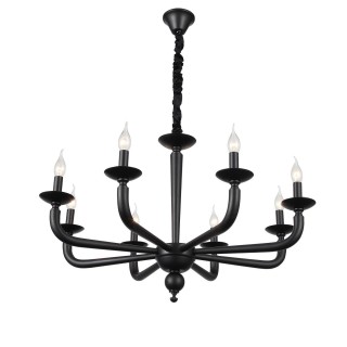 SL1114.403.08 Люстра подвесная ST-Luce Черный E14 8*40W FORTEZA-foto2