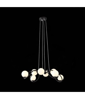 SL1502.403.08 Светильник подвесной ST-Luce Черный/Белый G9 8*5W LEGATEZZA-foto10