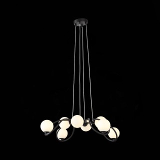 SL1502.403.08 Светильник подвесной ST-Luce Черный/Белый G9 8*5W LEGATEZZA-foto10