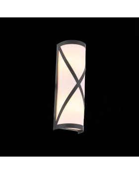 SL076.411.01 Светильник уличный настенный ST-Luce Черный/Белый E27 2*60W AGIO-foto4