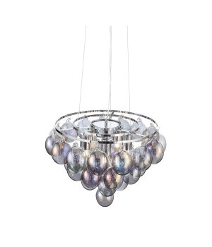 SL432.703.05 Люстра подвесная ST-Luce Хром/Перламутровый E27 5*60W SOSPIRO-foto12