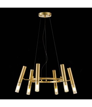 SL1236.203.06 Люстра подвесная ST-Luce Золотистый/Коньячный, Золотистый G9 6*5W ECLIP-foto5