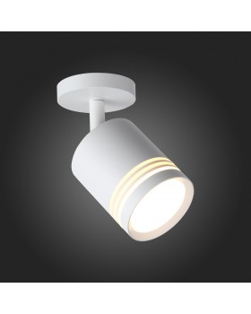 ST101.512.05 Светильник потолочный Белый LED 1*5W 3000K 390Lm Ra>80 120° IP20 D68xH140 170-240V CERIONE-foto7