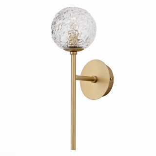 SL1152.201.01 Светильник настенный ST-Luce Золотистый/Прозрачный G9 1*5W ARCOBALINO-foto2