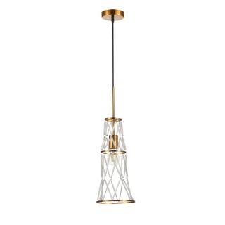 SL1016.203.01 Светильник подвесной ST-Luce Золотистый/Золотистый, Прозрачный E27 1*60W NARRIO-foto2