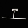 SL595.701.01 Подсветка для картин ST-Luce Матовый Никель/Матовый никель LED 1*8W 4000K MINARE