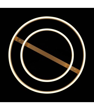 SL944.202.02 Люстра потолочная ST-Luce Анодированный золотой/Белый LED 1*34W 3000K-6000K ONZE-foto7