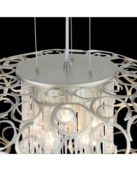 SL1101.203.05 Люстра подвесная ST-Luce Шампань/Шампань, Прозрачный E14 5*40W DOLCIMA-foto9