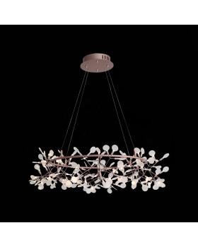 SL379.203.162 Люстра подвесная ST-Luce Медный/Белый LED 162*0,5W 3500K RAFINA-foto3