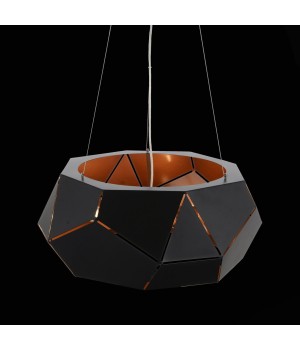 SL258.403.06 Люстра подвесная ST-Luce Черный/Черный, Золото E14 6*40W ENIGMA-foto4