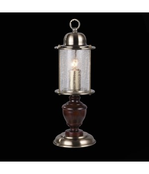 SL150.304.01 Прикроватная лампа ST-Luce Бронза, коричневый/Прозрачный с эфектом трещин E27 1*60W VOLANTINO-foto2