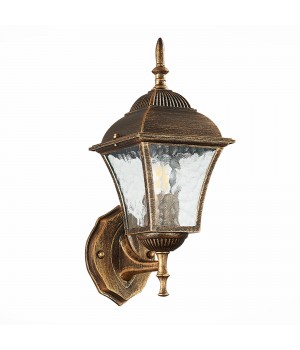 SL082.201.01 Светильник уличный настенный ST-Luce Бронза/Бронза, Прозрачный E27 1*60W DOMENICO-foto2