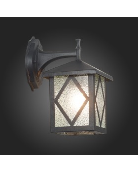 SL084.411.01 Светильник уличный настенный ST-Luce Черный/Черный, Прозрачный E27 1*60W LORNE-foto9
