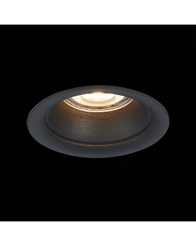 ST200.408.01 Св-к встр. Мат. черный GU10 1*50W D89xH40 220V Без ламп BARRA-foto4