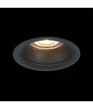 ST200.408.01 Св-к встр. Мат. черный GU10 1*50W D89xH40 220V Без ламп BARRA-foto4