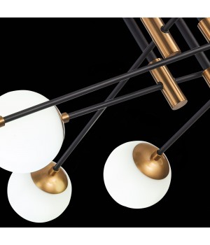 SL1203.402.08 Люстра потолочная ST-Luce Бронза,Черный/Белый E27 8*40W LIMANO-foto7