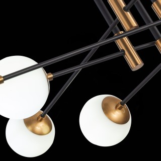 SL1203.402.08 Люстра потолочная ST-Luce Бронза,Черный/Белый E27 8*40W LIMANO-foto7