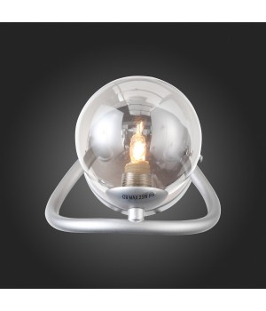 SL1502.101.01 Светильник настенный ST-Luce Хром/Дымчатый G9 1*5W LEGATEZZA-foto3