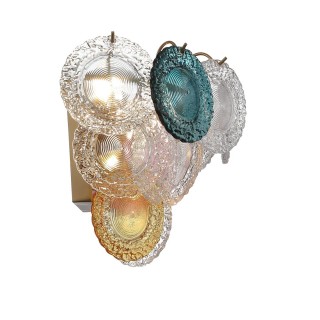 SL420.201.05 Бра ST-Luce Золотистый/Разноцветный G9 5*5W CONELI-foto2