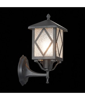 SL084.401.01 Светильник уличный настенный ST-Luce Черный/Черный, Прозрачный E27 1*60W LORNE-foto6