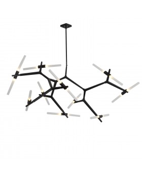 SL947.402.20 Люстра потолочная ST-Luce Черный/Белый G9 20*5W LACONICITA-foto14